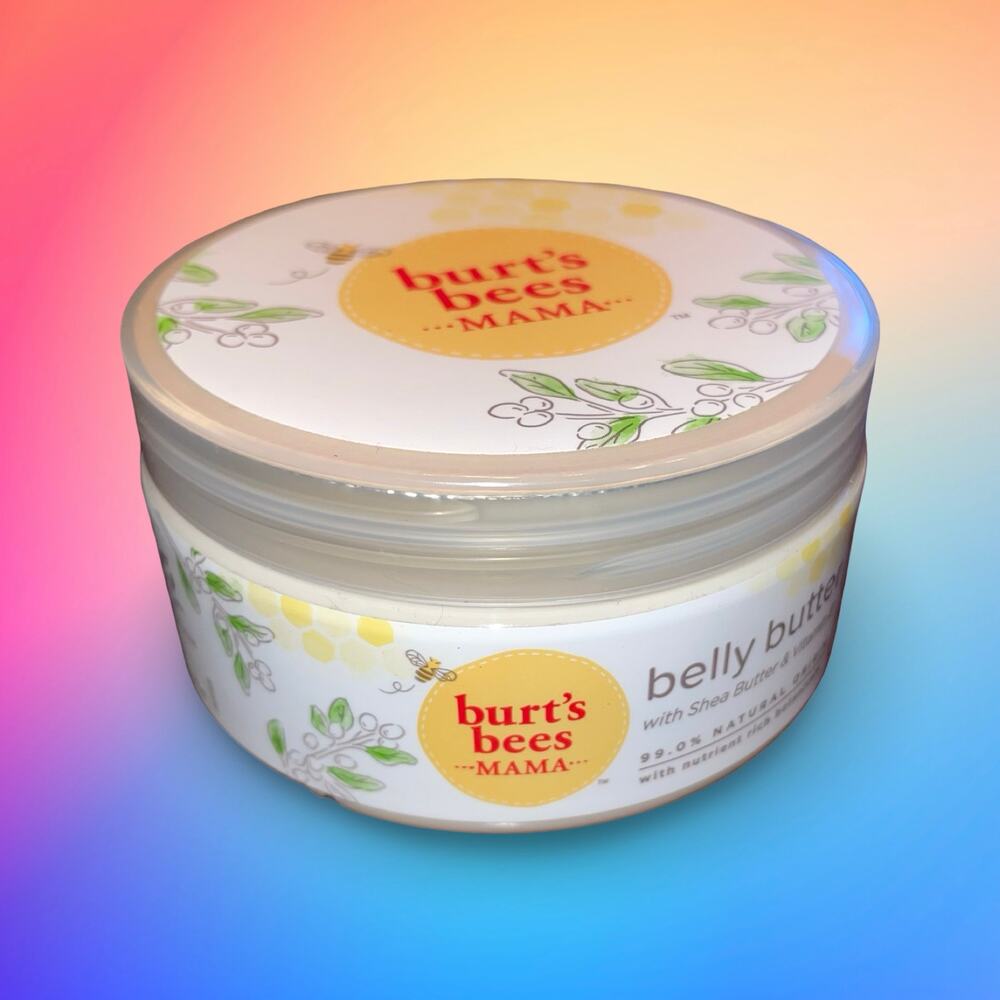 Burts Bees Mama Bee Belly Butter Shea Butter Vitamin E Stretch Marks Baby 6.5oz